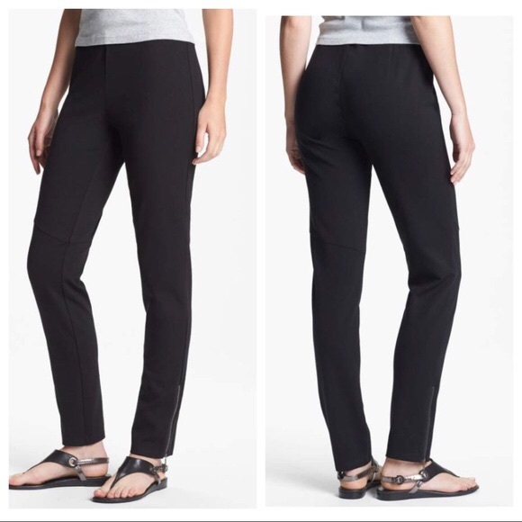 eileen fisher slim ponte pants